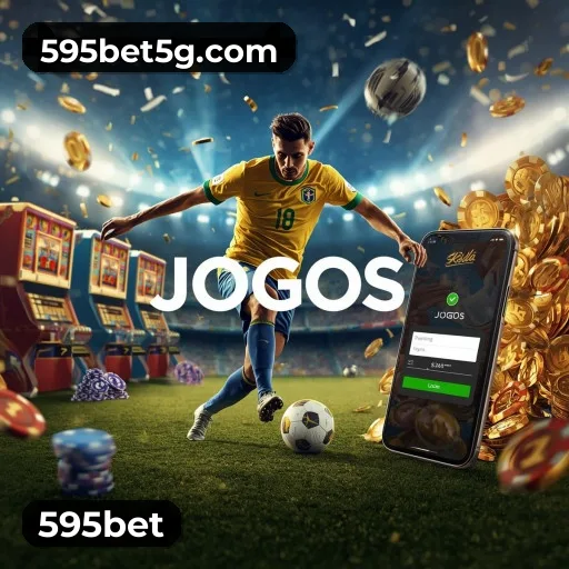 App 595bet para iOS e Android — interface mobile, login biométrico e PIX integrado